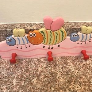 Decorative wall hook for kid’s room 🏡